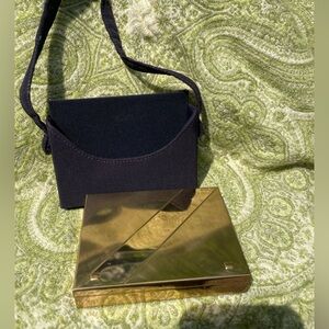 Vintage Volupte compact makeup organizer and mirror with carrying bag